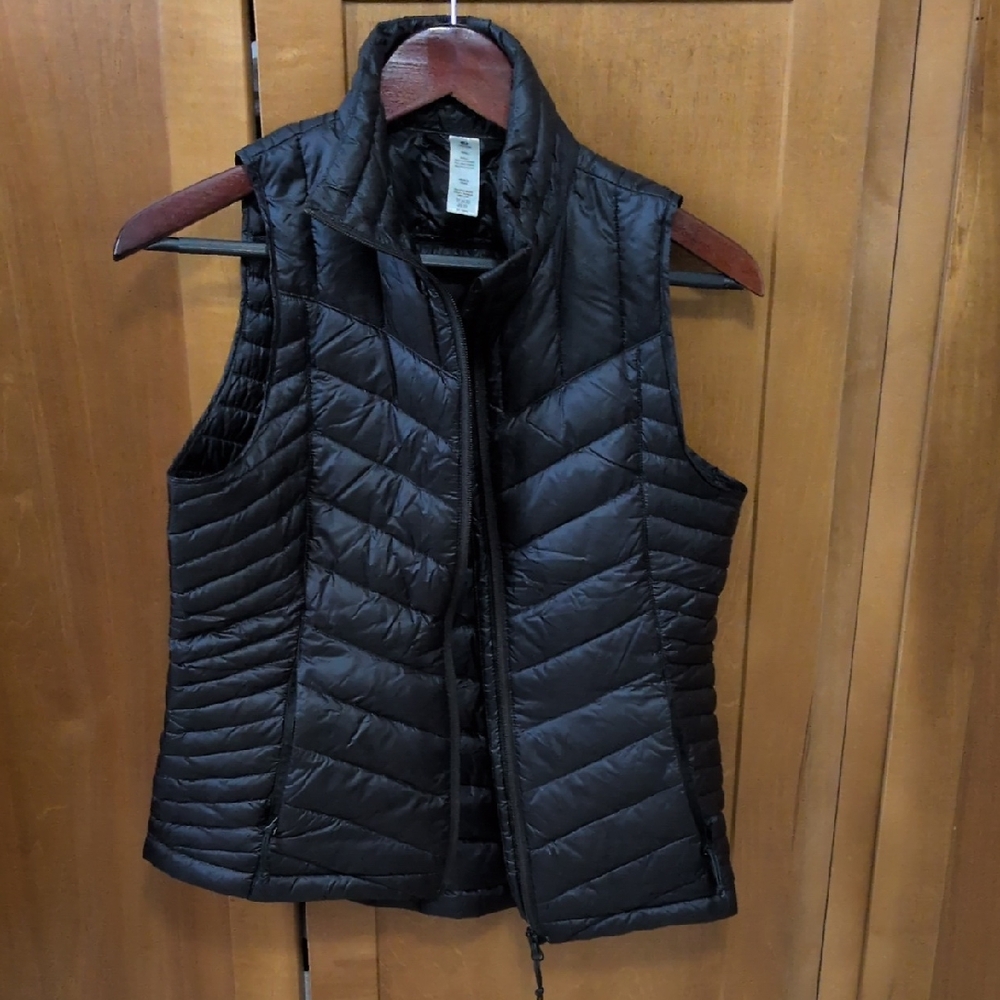 Oiselle Black Quilted Vest